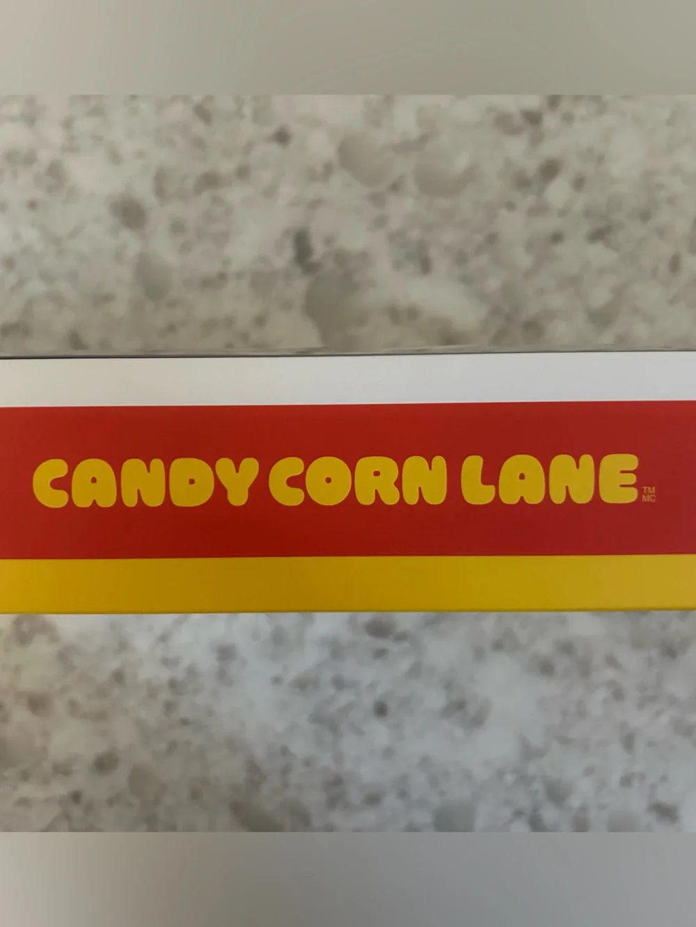 “New” Candy Corn Lane Halloween Felt Garland - Pumpkins, Ghosts & Bats